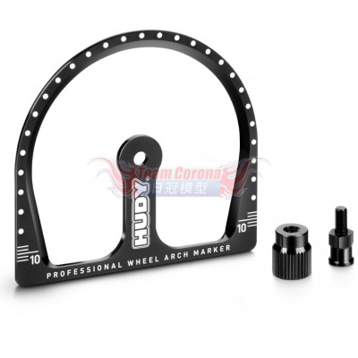 HUDY 107772 Professional 1/10 TC Wheel Arch Marker
